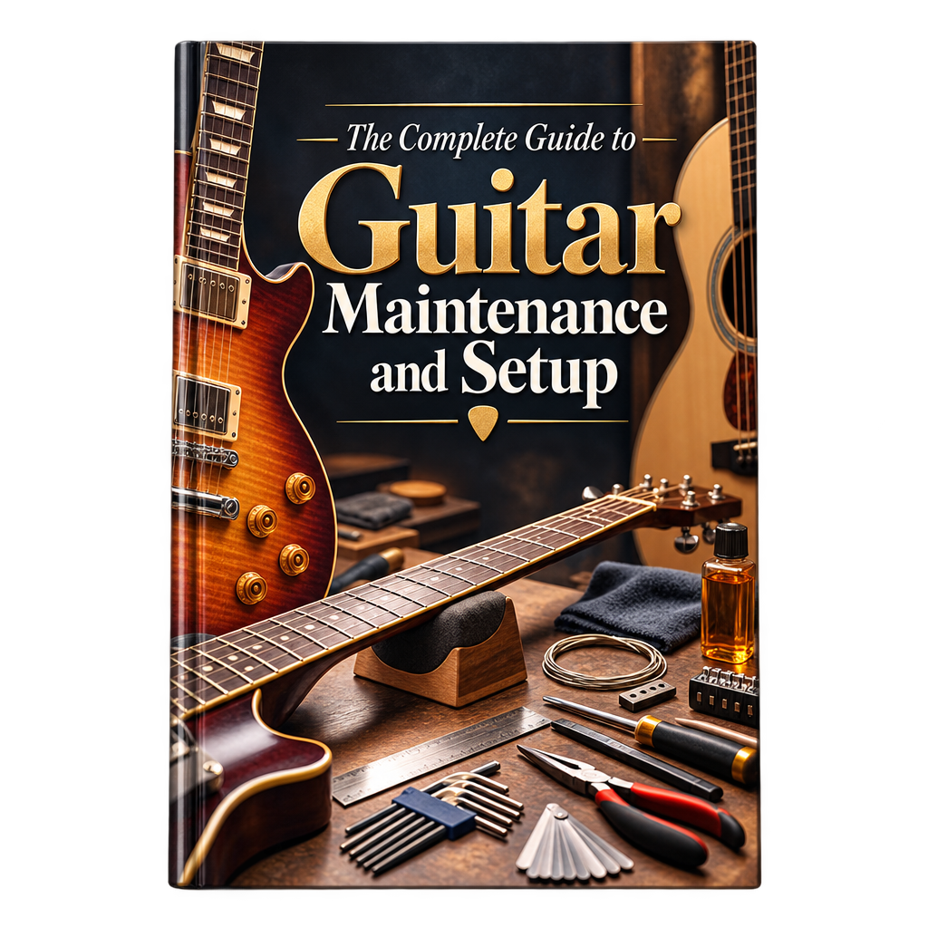 The Complete Guide to Guitar Maintenance and Setup ebook cover